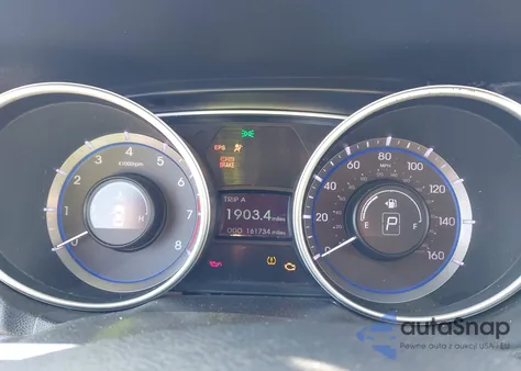 2011 Hyundai Sonata Gls z USA, uszkodzony, nr VIN 5NPEB4ACXBH244793